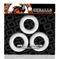 Lot De 3 Anneaux Extensibles Pour Pénis Cockrings Oxballs Willy Rings