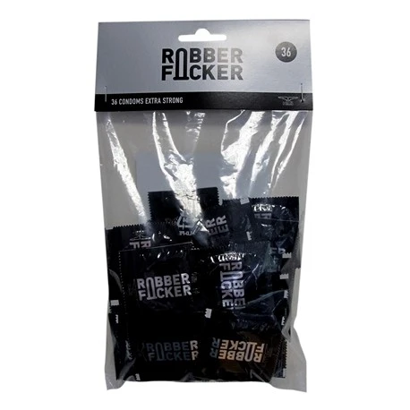 36 Préservatifs Extra Strong Rubber - Dildoshop