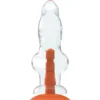 Allo Dildo Transparent XL Ventouse L 28 Ø 10.5 Cm