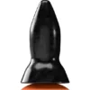 Anky Dildo Plug Black XL Ventouse L 19.5 Ø 7.8 Cm