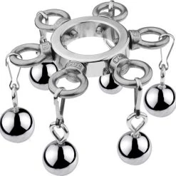 Ballstretcher BDSM Poids + Pointes Amovibles