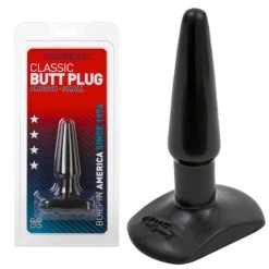 Plug Anal Doc Johnson 11 X 2.5 Cm Noir