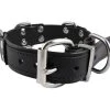 Collier Cuir 4 Anneaux