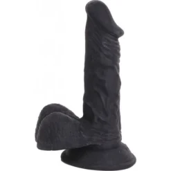 Cox Dildo Black Ventouse 17 X 4 Cm