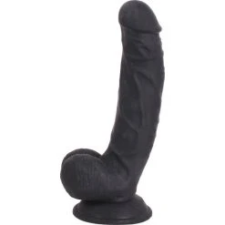 Cox Dildo Black Ventouse 22 X 4 Cm - Dildoshop
