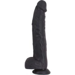 Cox Dildo Black Ventouse L 32 Ø 6 Cm