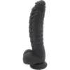 Cox Dildo Stimulant Black Ventouse Silicone 22 X 5 Cm