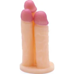Cox Triple Dildo Flesh L 24 Cm