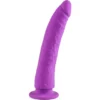 Dildo Ventouse Virgite Essentials Silicone Pourpre L 21 X Ø 4 Cm
