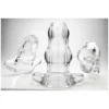 Double Tunnel Plug Clear M, L Ou XL - Dildoshop