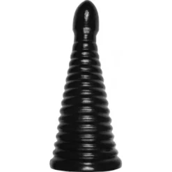 Gode Gros Calibre : Skyscraper Dildo Black 30 X 12 Cm Max