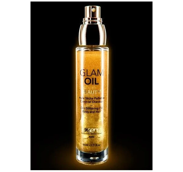 Huile Sèche Pailletée Pour Le Corps Et Les Cheveux
