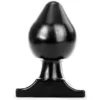 Hyper Méga Plug Anal Ou Vaginal XXL - L 19 Ø 11 Cm Noir