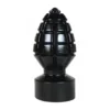 Knock Out Plug Anal Noir 13 X 6 Cm - Dildoshop