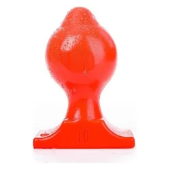 Méga Plug Anal Ou Vaginal XL - L 17 Ø 9.5 Cm Rouge
