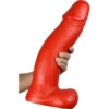 Monster Gode Dildo L 42 Cm Ø 10 Cm Rouge