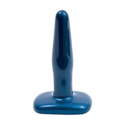 Plug Anal Ou Vaginal Small, Bleu Nacré Small Petit Doc Johnson 11.5 X 2.3 Cm