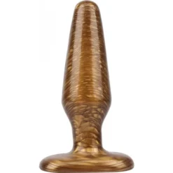 Plug Anal Stag Gold L 14 Ø 4 Cm