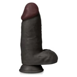 Sextoy Gay Colossus Dildo XXL Black Ventouse Captain Red 25.5 X 7.5 Cm