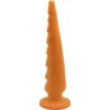 Soumission Dildo XL Gold Play Silicone L 44 Ø 8 Cm