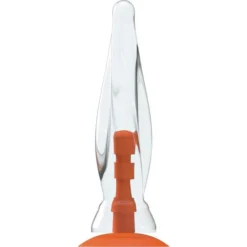 Stego Dildo Transparent XL Ventouse L 31 Ø 8 Cm