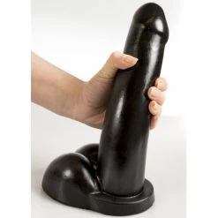 Très Gros Gode Gay - Black Skin Dildo XL 28 X 6 Cm