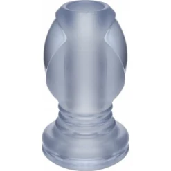 Tunnel Plug Creux The Hollow Bleu Pâle TitanMen Doc Johnson L 11.8 Ø 6.5 Cm