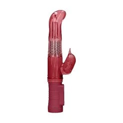 Vibromasseur Rotatif Dauphin Rouge